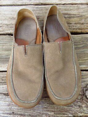 Mens Borne size 12 medium width Suede leather shoes